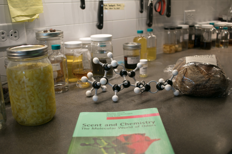 Inside the test kitchen at the Tamworth Distillery.